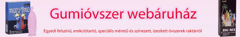 Gumióvszer webáruház